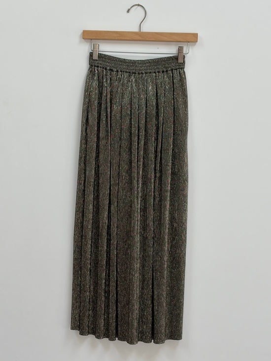 Isabel Marant Pants - Isabel Marant Metallic Wide-Leg Culottes in Gold